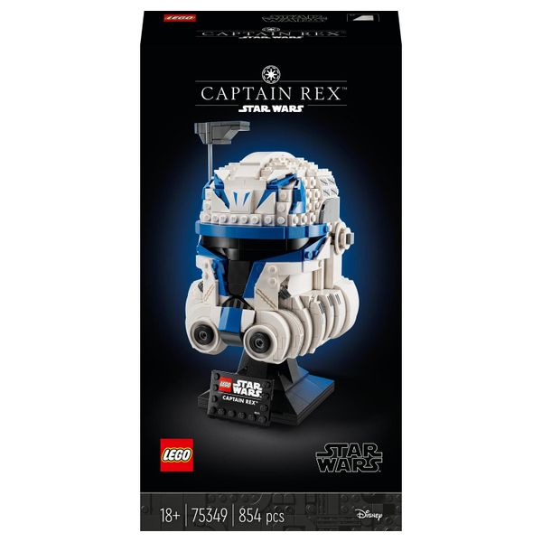 LEGO® Star Wars™ Captain Rex™ Helmet 75349 Building Toy Set (854 Pieces)