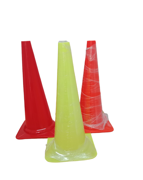 Grip Sport Multicolor Cones 45.72 cm (GSMCC-18) - Set of 6