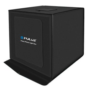 PULUZ 60cm Foldable LED Photo Box with 6 Colour Backdrops &amp; Carry Bag