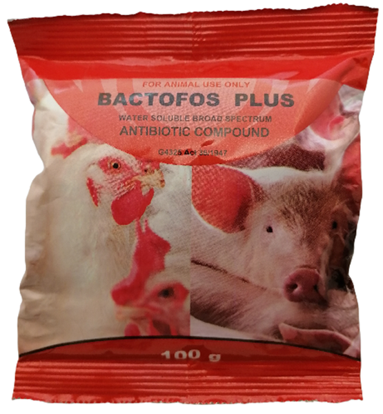 Bactofos Plus - Water Soluble Pet Antibiotic Powder 100g