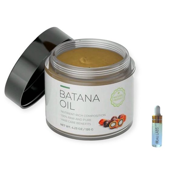 100% Pure Batana Hair Oil Butter- Nature's Potion for Healthy Hair