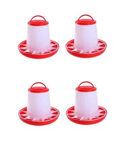 Smart Automatic Chicken 3 kg Feeder-Pack of 4