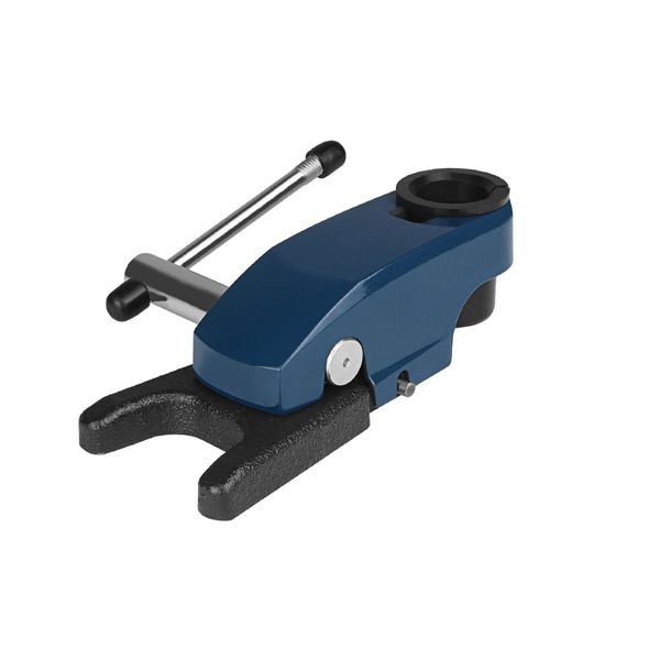 Quick-Clamping Vise and Mounting Plate for Use with Small Drill Presses