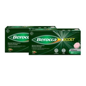 Berocca Boost Effervescent Tablets - 60's Value Pack