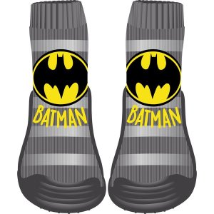 BATMAN By DC Official Baby Socks With Non-Slip Rubber Sole -Superhero Style