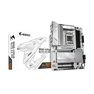 GIGABYTE B650 AORUS ELITE AX ICE DDR5 AMD Socket AM5 Motherboard
