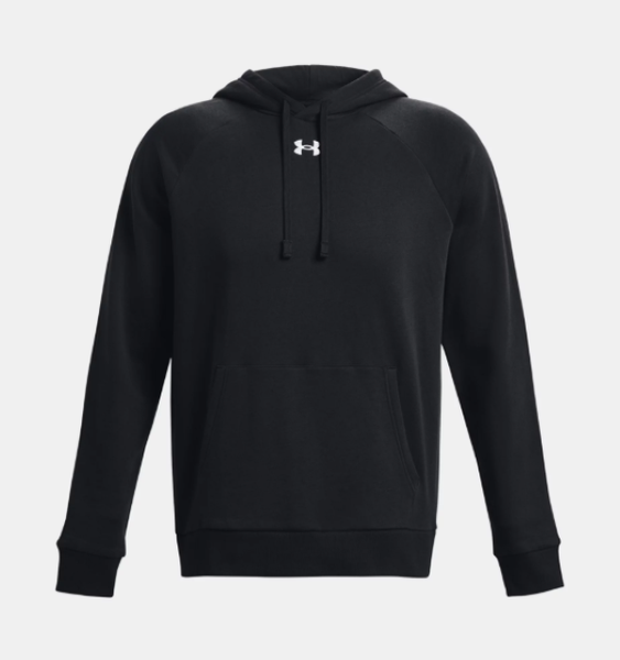Under Armour Men's Rival Fleece Hoodie - Black