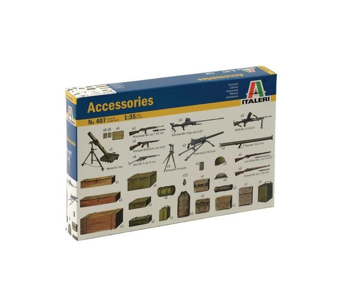 Italeri 1/35 Military Diorama Accessories Plastic Model Kit