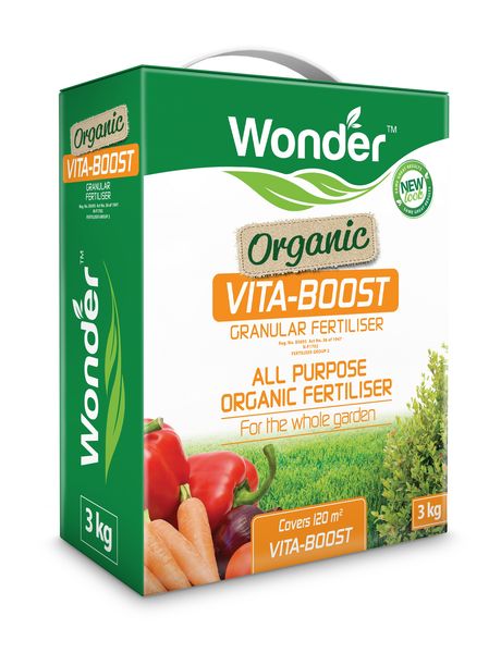 Wonder Organic Vita-Boost Vermicompost Fertiliser 3kg