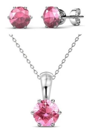 Destiny October Birth Set with Swarovski Crystals