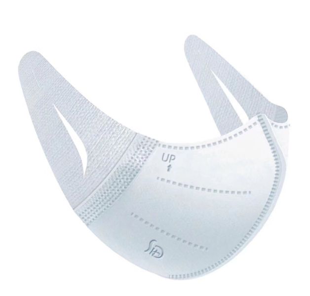 KN95 Disposable 3D medical face mask with comfortable earloops (pack of 10)