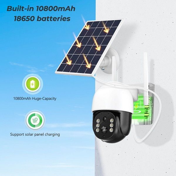 4g PTZ Solar Camera