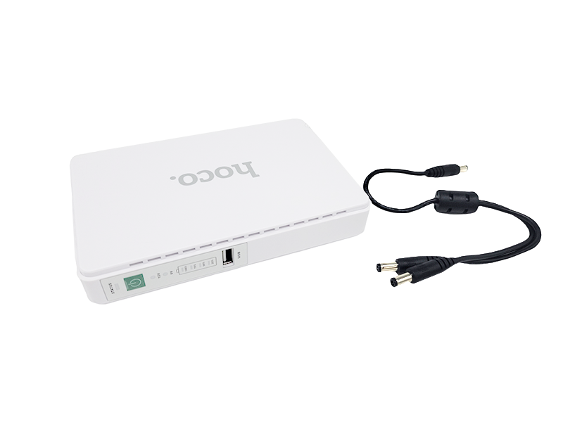 Hoco DB25 Dual 12V + USB 8800 mAh Emergency UPS Powerbank Mini DC UPS