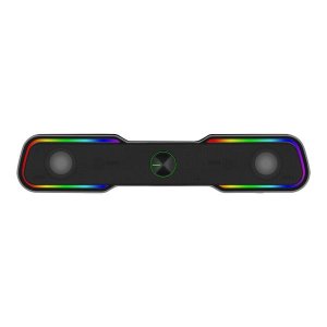 T-Dagger T-TGS600 2 x 3W|3.5mm|USB|RGB Soundbar - Black