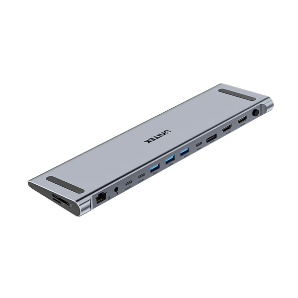 Unitek D1106a | Uhub15+ Usb Type-C Triple 4k KVM Port Replicator Pedestal