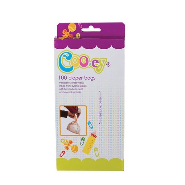 100 Cooey Diaper Disposal Bags (Set of 4)