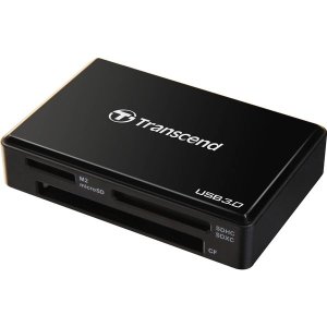 Transcend RDF8 USB 3.0 Multi-Memory Card Reader Black