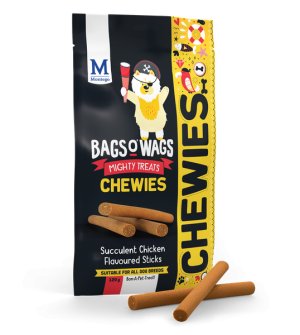 Montego Bags O' Wags Chicky Chewies Dog Treats