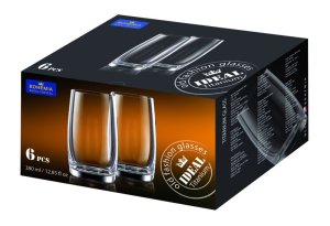 Bohemia Royal Crystal Hiball Glasses 6 Pack 380ml
