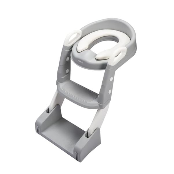 Mix Box 3in1 Foldable Child Potty Training Toilet Ladder Step with PVC Pad