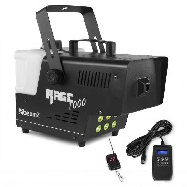 Beamz RAGE1000LED Smoke Machine with Wireless Controller