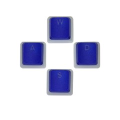 Royal Kludge Pudding Keycaps - Deep Blue