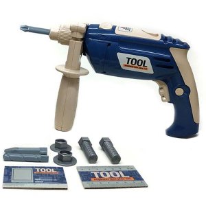 Kid's Electric Drill Tool Set Engineering Series - 11 piece
