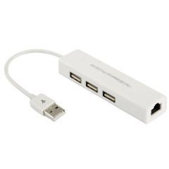 1 Port USB Ethernet LAN with 3 Port USB HUB