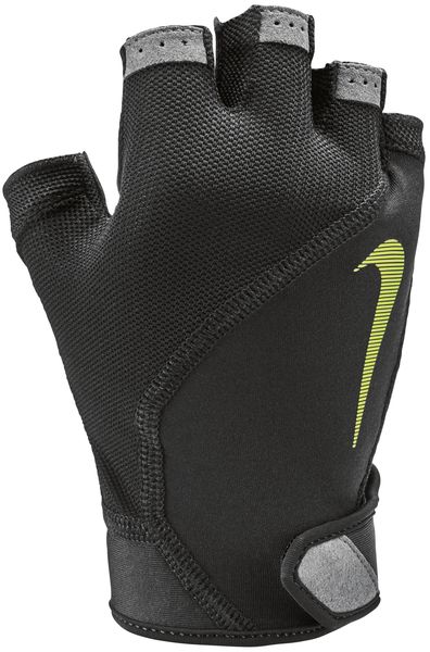 Nike Men's Elemental Firm-Grip Training Gloves - Black/Dark Grey/Volt