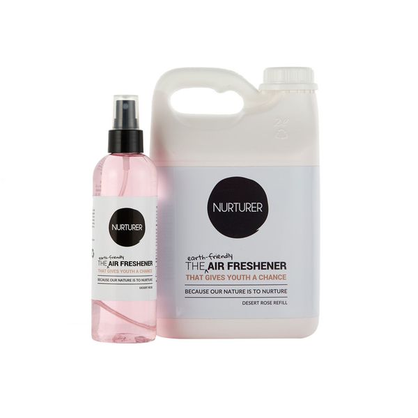 Nurturer - Eco-Air Freshener (Marine) - 2L Refill + 250ml