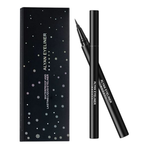 2 Pcs Long Lasting Eye Liner, Liquid Eyeliner with Precision Tip - Black