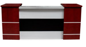 Reception Counter/Desk-Mahogany