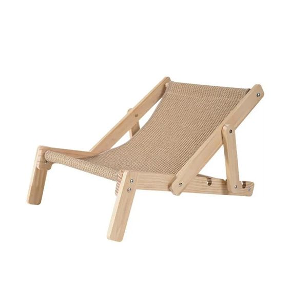 Cat Sisal Lounge Chair Sisal Scratcher Elevated Bed