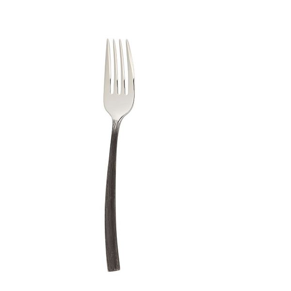 C&amp;S Black Oak Table Fork 18/10 - 6 Pack