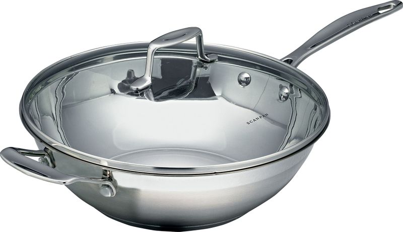Scanpan - Stainless Steel Impact Wok 32cm