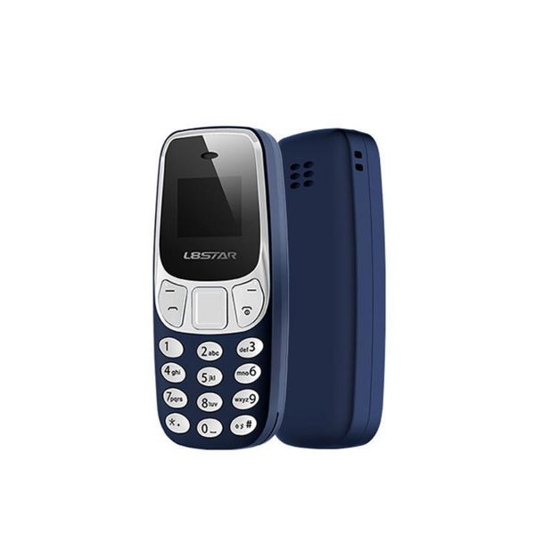 Non-intelligent Wireless 2G Bluetooth Mini Phone - Blue