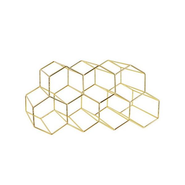 Decorum &amp; Co - Honeycomb Wine Rack