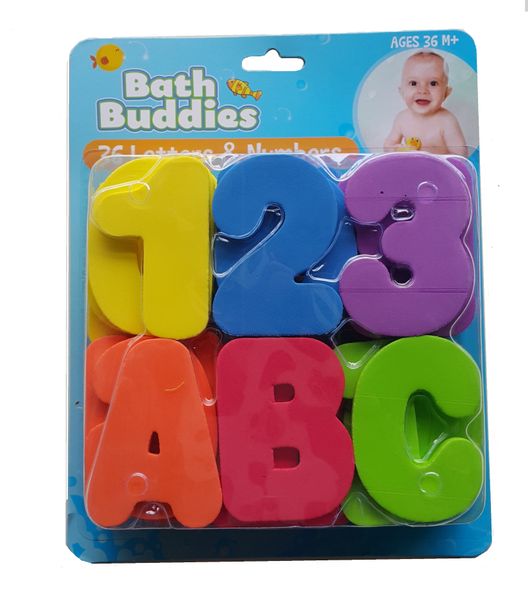 Bath Letters and Numbers