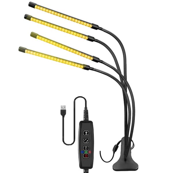 65W USB LED Grow Light Plant Lights with Full Spectrum and Timing