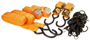Tradequip 12 Piece - Ratchet Tie Down Set