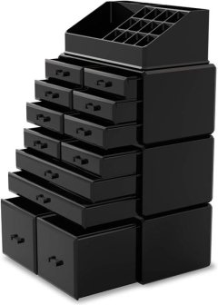 Styleberry Makeup Cosmetic Organizer Storage Drawer Set