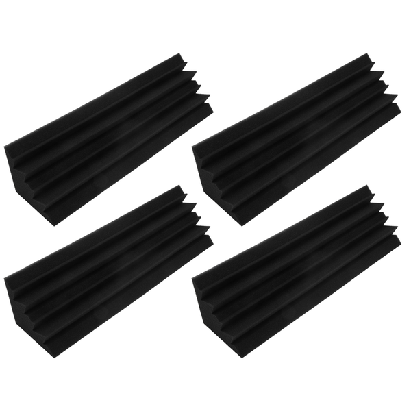 4 Pcs Acoustic Panels Studio Acoustic Soundproof Foam,Sound Treatment Bass