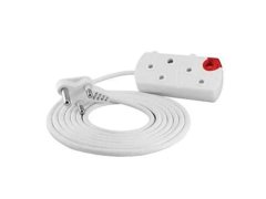White Extension Cord 20m