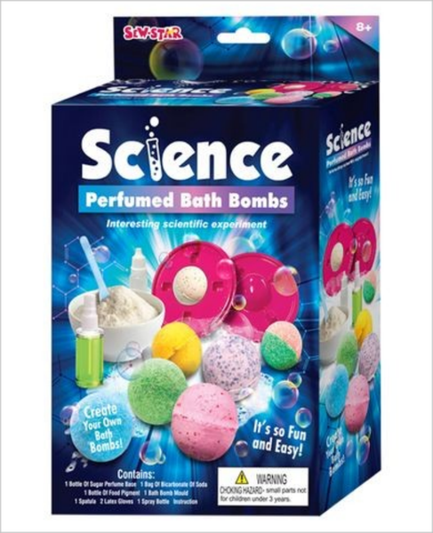 Sew-Star Make Your Own Perfumed Bath Bombs Science Kit