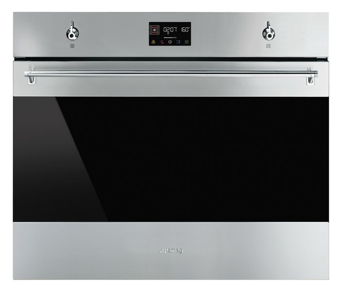 Smeg 70cm Classic Thermo-ventilated Electric Built-in Oven Stainless steel