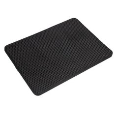 Pet Cat Litter Mat Double Layer Pet Litter Box Mat Non-Slip-60×45