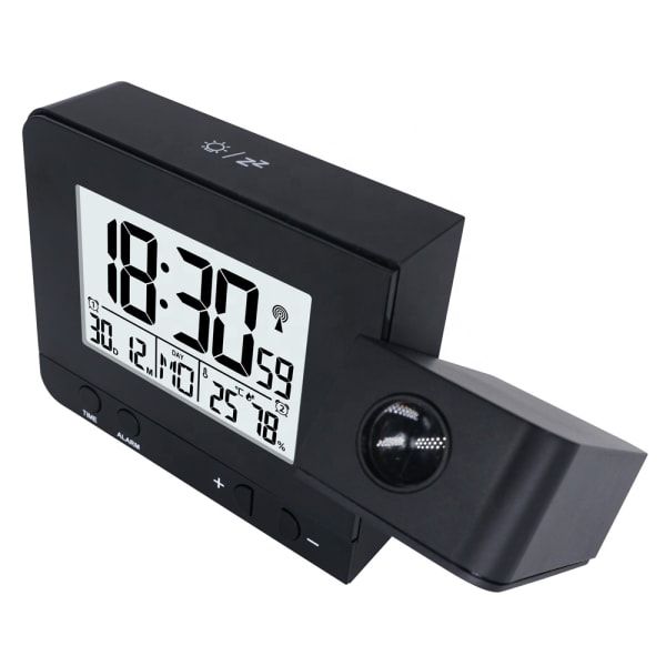 180°Rotable Digital Project Ceiling Clock Dimmable LED Display