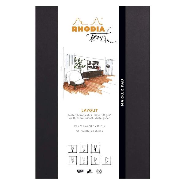 Rhodia Touch A4 Marker Pad