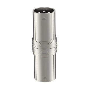 Roxtone RA3XMM XLR Adaptor - XLR 3 Pin Male to XLR 3 Pin Male