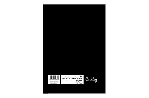 Croxley JD7576 Quire 144 Page A4 Index Through Book (Pack of 5)